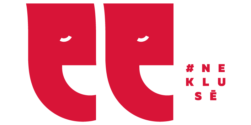Projekta "Neklusē" logo